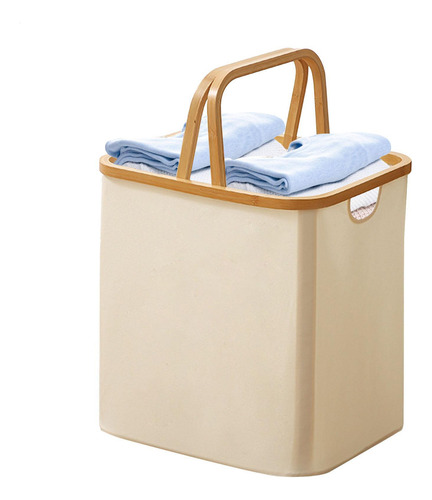 Cesta De Almacenamiento De Tela Cestos De Ropa Para Lavander