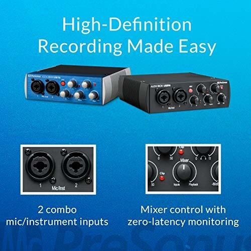 Imagen 2 de 5 de Presonus Sistema De Grabacion Audiobox Usb 96 2x2