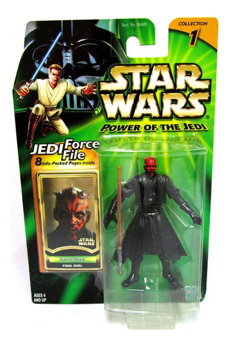 Figura De Acción De Star Wars: Poder De Los Jedi Darth Mau.