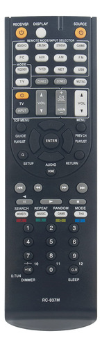 Rc-837m - Control Remoto De Repuesto Para Receptor Av Onkyo