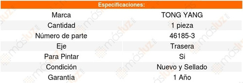 Defensa Tong Yang Trasera Mazda 6 09_13