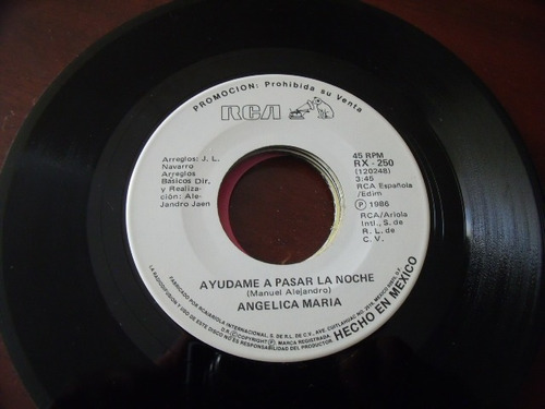 Ep Angelica Maria, Ayudame A Pasar La Noche