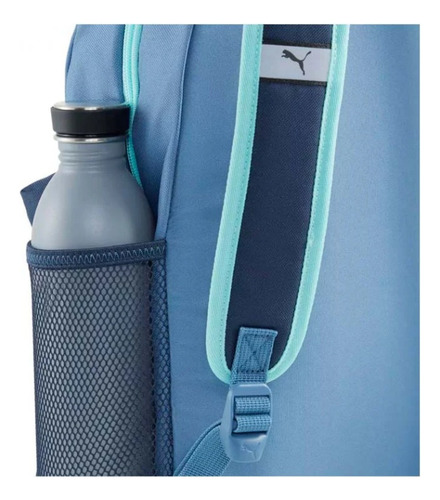 Mochila Puma Phase Small Unisex 079879-12 Azul Lisa