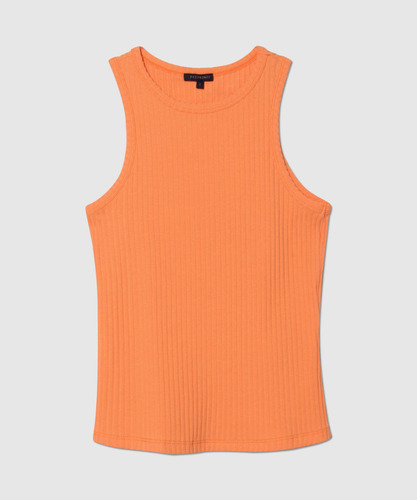 Camiseta Mujer Patprimo M/s Naranja Poliéster 30093348-20666