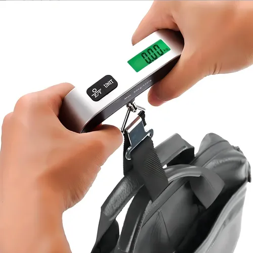 Báscula Digital Para Equipaje de Mano Maletas de Hasta 50 kg