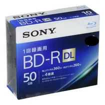 Comprar 10 Mídias Blu-ray Bd R 50gb Sony Original Importada