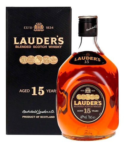 Whisky Lauder's 15 Años 