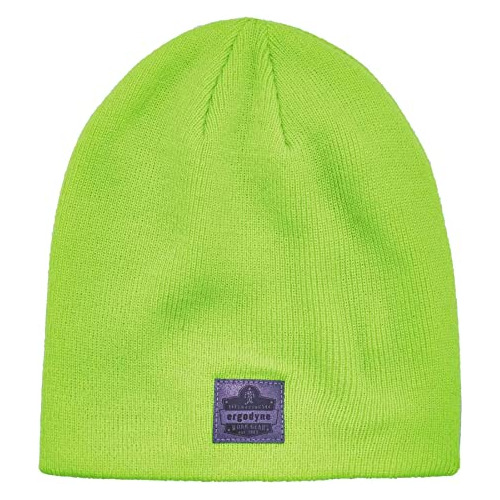 Gorro Ergodyne Standard Rib Knit, Lima, Talla Única