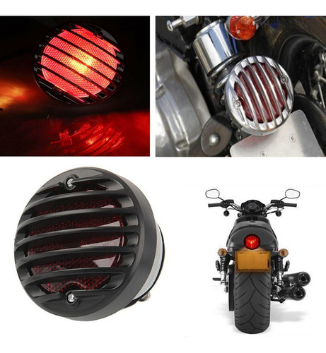 Motocicleta Luz De De Cola Forma Forma Forma Para Chopper