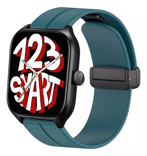 Para Amazfit GTS 4 Mini Correa de reloj de silicona con cierre