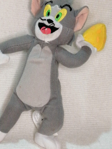 Imagen 7 de 8 de Peluche Original Gato Tom... Tom Y Jerry Hanna Barbera 17cm.