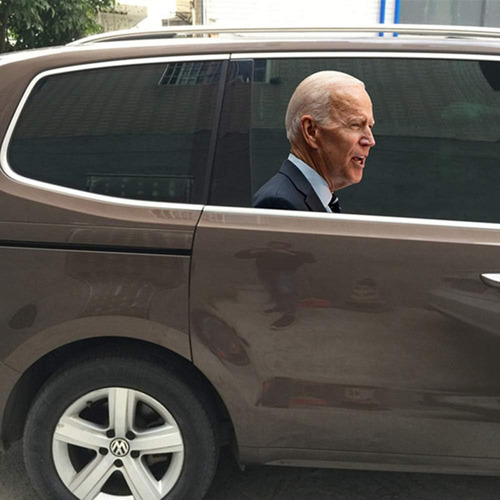 Joe Biden - Adhesivo Para Ventana De Automóvil, Paseo Con Bi