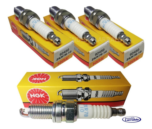 Kit Bujias Encendido Ngk Fiat Palio 1.3 16v Gnc