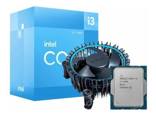 Processador Intel I3-12100 Alder Lake, 5mb, 4.3ghz Lga 1700