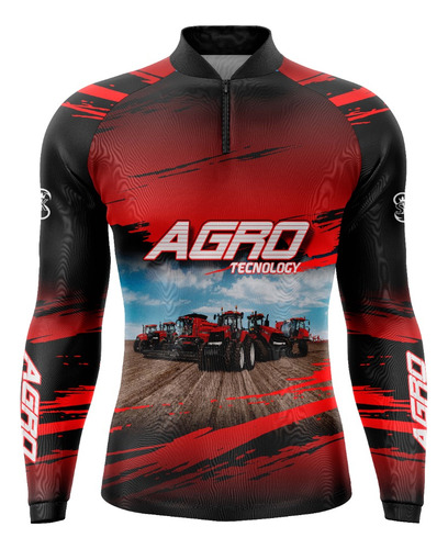 Camisa Camisetas Agro Proteção Uv Agricultura Tecnology