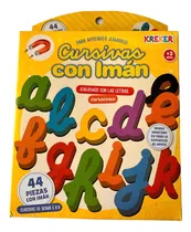 Comprar Letras De Goma Eva Cursivas Imantadas De Goma Eva Con Iman 