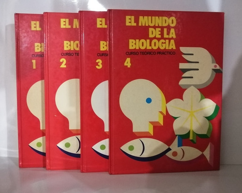 El Mundo De La Biología Curso Teórico Práctico 4 Tomos