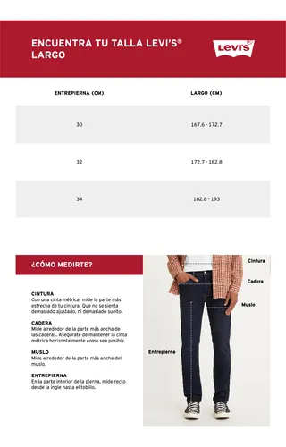 Levis tallas pantalones new arrivals