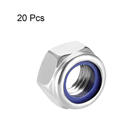 Tuercas Hexagonales Uxcell, M12 X 1,75 Mm, Acero Inoxidable,