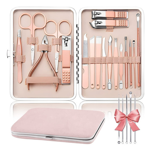 Manicura Set, 23 In 1 Kit De Manicura Y Pedicure Set