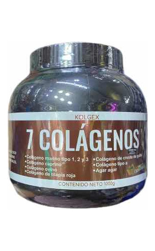 7 Colagenos Kolgex X 1000 G Efervescente - g a $79