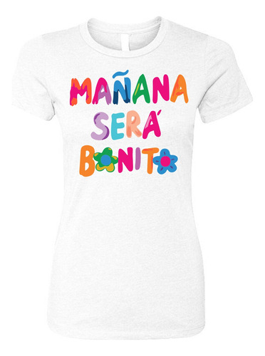 Camiseta Dama Mañana Será Bonito Karol G Femenina