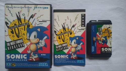 [ Mega Drive] Sonic The Hedgehog Original E Completo