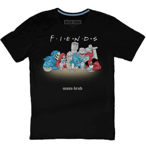 Playera Mssn Brnd - Fiends - Demonios