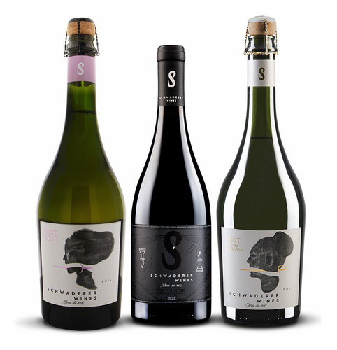 Pack X 3 Espumante Semillón & Rosé & Pinot Noir Schwaderer