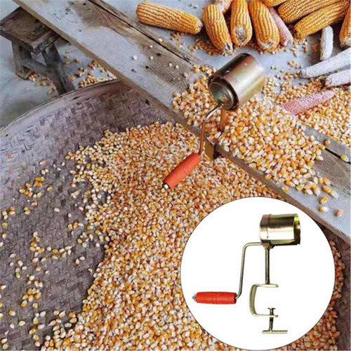 A Domestic Manually Operated Corn Thresher