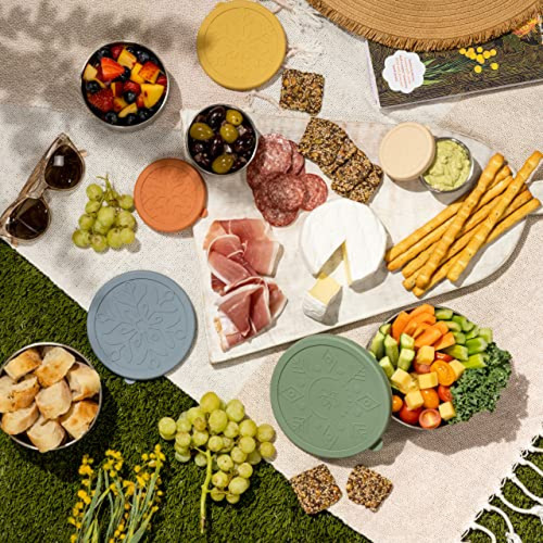 Lunchbots Tiny Dips Recipientes Para Condimentos Juego De