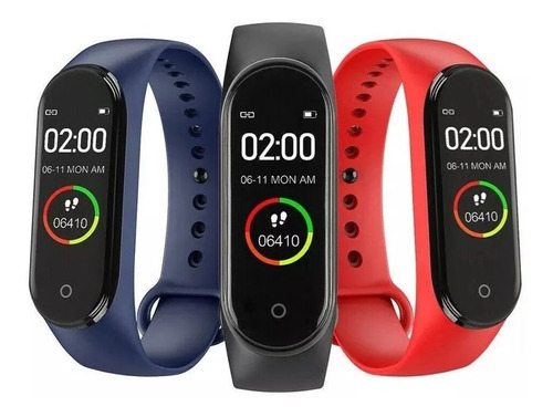 Reloj Inteligente M4 Pulsera Smartwatch Fitness Ritmo Pasos