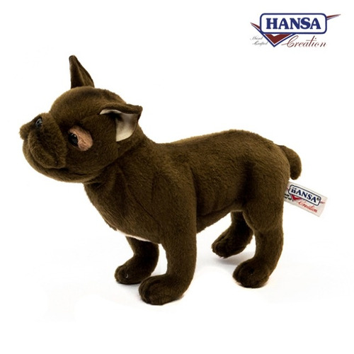 Imagem 2 de 2 de Cachorro Buldogue Francês De Pelúcia Com 22 Cm Ha-6594