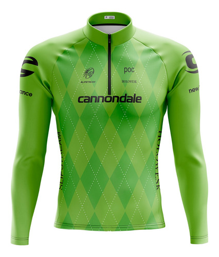 Camisa Para Ciclismo Manga Longa Masculina Cannondale Uv 50