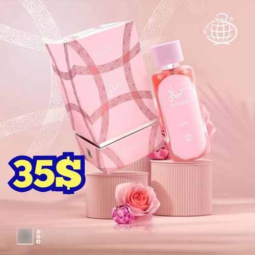 Perfume Árabe Hayati Rose
