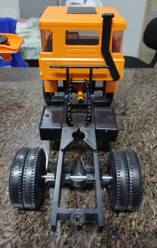 Miniatura Scania Lk141 Elka Com Prancha E Escavadeira (Usado)