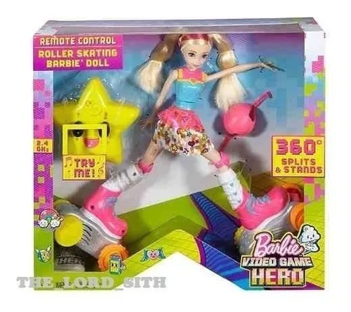 Barbie patinadora sales control remoto