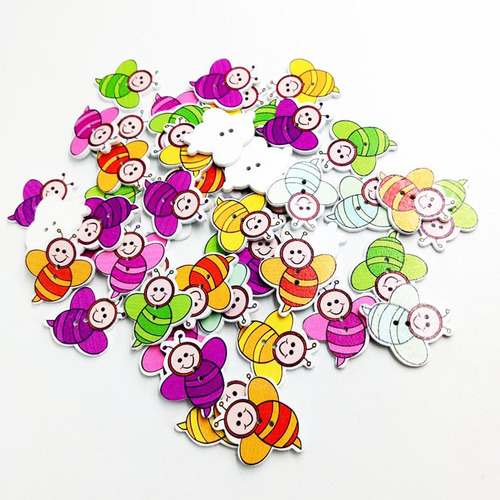 2 X 50x De Botones De De Scrapbooking De 2 Agujeros Para