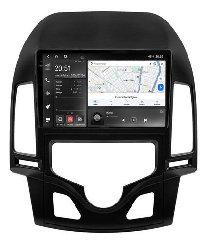 Multimídia I30 2011 Dig Tpros 12/256gb 9p Carplay Octa 360