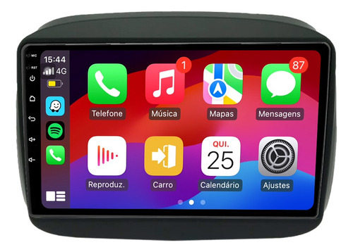 Multimidia 9p Mobi 16/21 Carplay Android Auto Mp5 + Ré