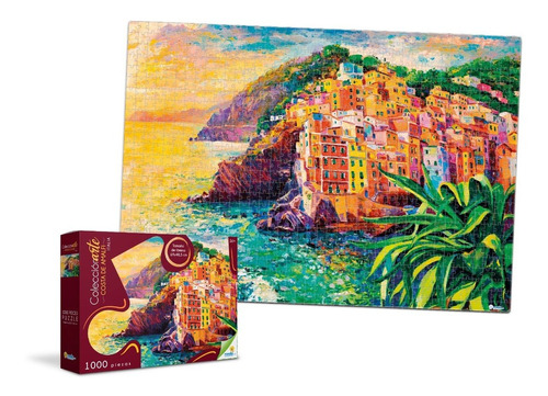 Puzzle  Coleccionarte Costa De Amalfi Italia 1000 Piezas