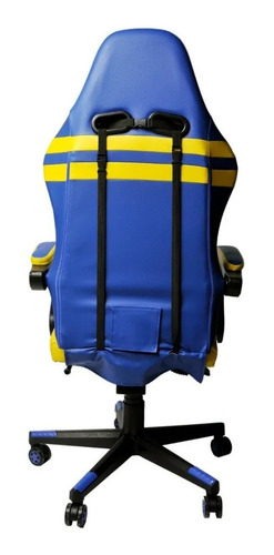 Imagen 4 de 5 de Sillón Silla Gamer Play Pc Boca Juniors Oficial Game Pro Jmc