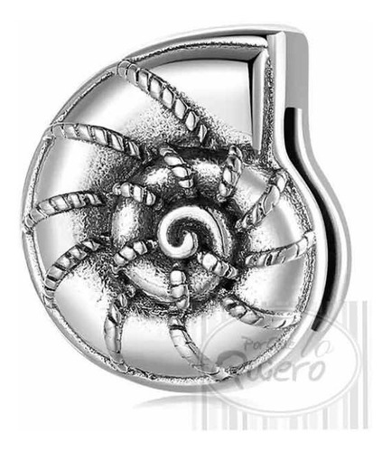 Charm 100% Plata 925 Caracol Mar Dije Para Pandora Reflexion