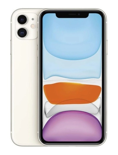 Apple iPhone 11 (128 Gb) - Blanco Original Liberado Grado A (Reacondicionado)