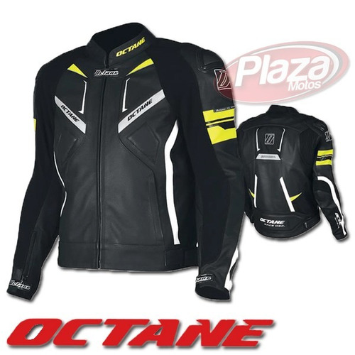 Campera Moto De Pista Octane Electra Cuero Verano/invierno