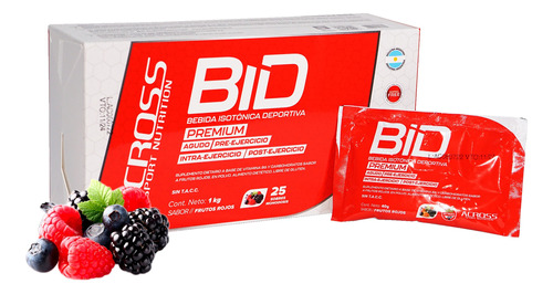 Suplemento Bebida Hidratacion Isotonica Pack Sobres Across