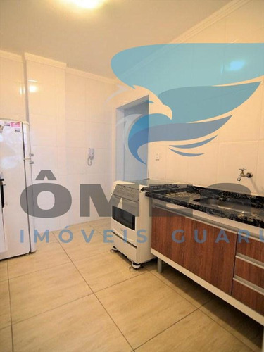Imagem 10 de 15 de Praia Do Tombo - Guarujá - Reformado - 1 Dormitório - 1 Vaga. - Ap3697 - 34710541