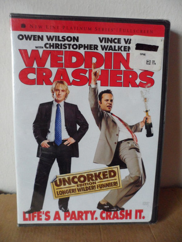 Wedding Crashers Movie Uncorked Edition Dvd Owen Wilson (Usado)