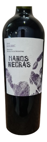 Vino Tinto Manos Negras Malbec Cosecha 2010