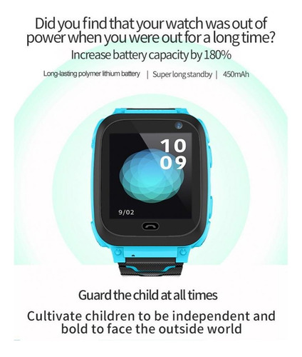 Localizador Gps Reloj Inteligente Para Niños Llamada Gsm Sos